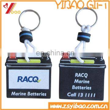 Cheap customized floating keychain use for swimming