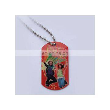 Custom Logo Printed Gold Metal Blank Dog Tag photo-6