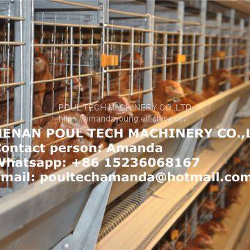 South Africa Chicken Egg Farming Full Automatic H Frame Layer Cage & Chicken Cage & Hen Coop & Laying Hen Cage in Poultry House & Chicken Shed