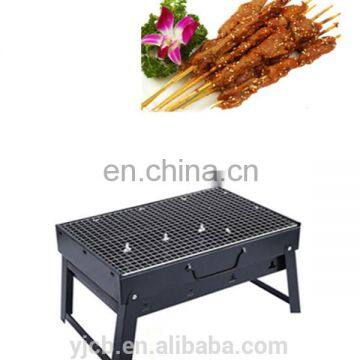 Low price Durable Black Iron non-stick outdoor charcoal bbq grill