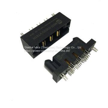 Tyco 3 Pin MULTI-BEAM XL Rectangular Power Connectors, Blade Connector photo-3
