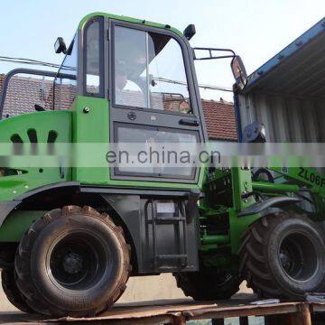 0.8ton Mini Comact Articulated Wheel Loader Price photo-6