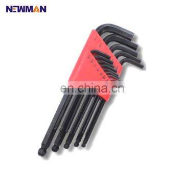 9pc Ball Head Square Key Wrench