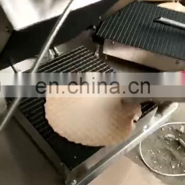 Sweet cone ice cream egg roll forming machine wafer ice cream cone making machine