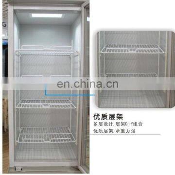 2017 New Food Grade Upright Glass Door Display Freezer of ISO9001 Standard photo-5