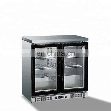 Bar Bottle Refrigerator Cooler 3 Glass Door Door photo-3