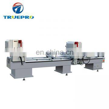 China double-head Cutting Machine/double head mitre saw for cutting aluminum and PVC profile with CE