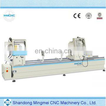 Automatic aluminum upvc double head cutting saw