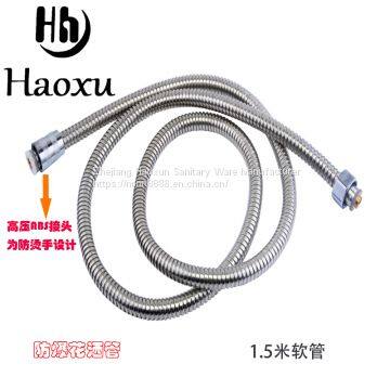 Haoxu 1.5 m Flower Shower Hose Shower Hose Shower Water Heater Shower Head Lengthened Stainless Steel photo-2