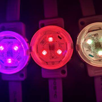 30mm Waterproof Ip65 SMD3535 24V RGB D30 Dot Light For Landscape Lamp photo-5