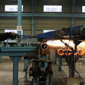 Рубильный станок для наружной шлифовки бурильных труб (ремонт с помощью фрикционной сварки)