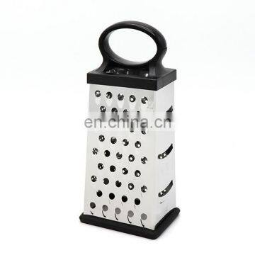 Hot Sale 4 Sides Stainless Steel Professional Kitchen Grater for Cheese Vegetables and Ginger photo-2