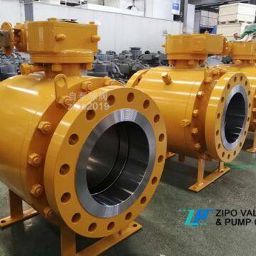 API6D Stellite or Tungsten Carbide Overlaid Metal Seated Ball Valve photo-2