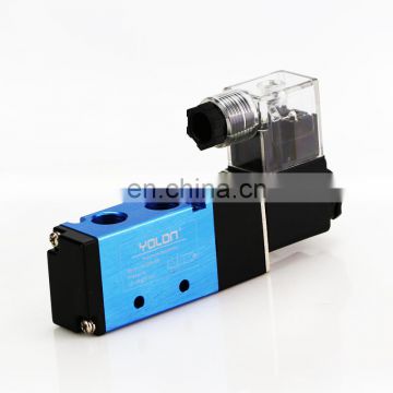 5/2 way double acting cylinder direction pneumatic control solenoid valve