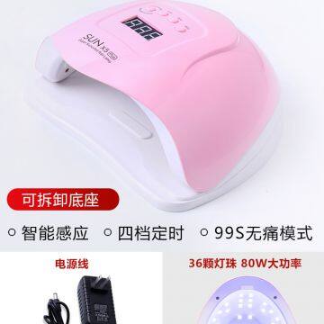 Gel Nail Lamp White & Green Color Gel Lamp