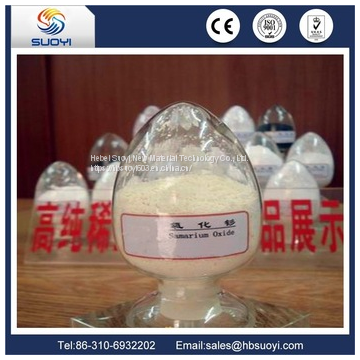 High Purity Rare Earth Chemicals Samarium Oxide For Ceramics