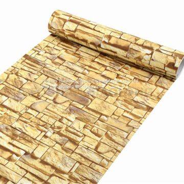 Waterproof Brick Design Self Adhesive PVC Film