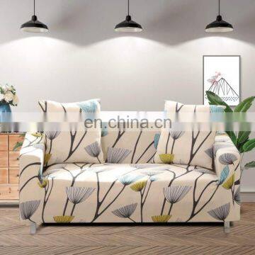 Printing  design hot sale home decor stretch slipcover sofa cover