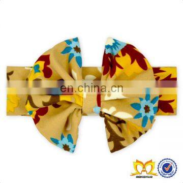 2019 Easter Rabbit Bow Headband Girl Newborn Stretchy Cotton Headbands Elastic Hair Band For Kids photo-6