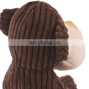 Wholesale Designer Hot Interactive Large Stuffed Plush Monkey Squeaker Pet Dog Toys photo-5