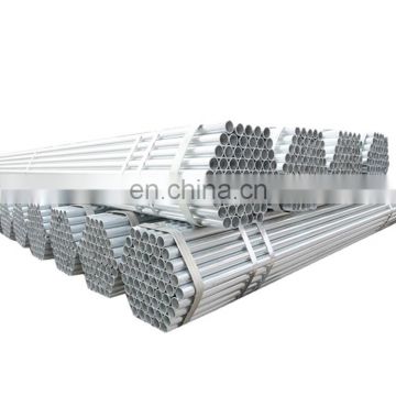 BS 1387 Q195 GI SS400 Pre Galvanized Round Galvanised Pipe