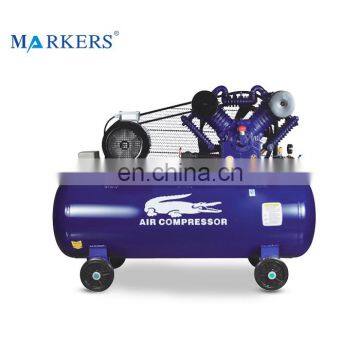 Heavy duty 7.5kw 10hp 300 liter belt drive piston air compressor