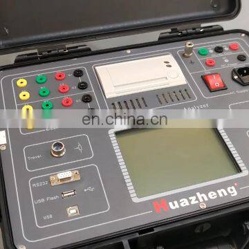 high voltage switch tester 300a circuit breaker test equipment circuit breaker analyzer