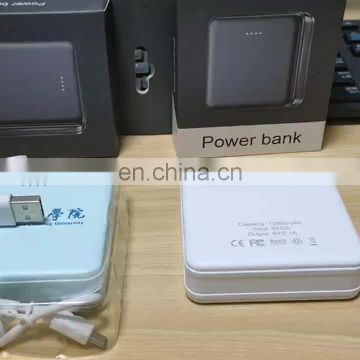 2020 Best Price OEM Mini 10000mAh Fast Quick Charger Power Bank  More Convenient Charge for Mobile Phone