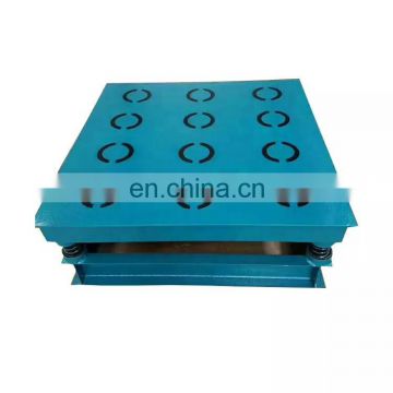 1meter magnetic vibration table platform for concrete moulds sample  (ZT-1*1)