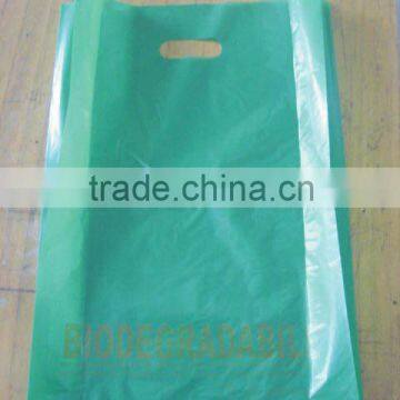 Customized color plastic biodegradable shopping bag(2015)s