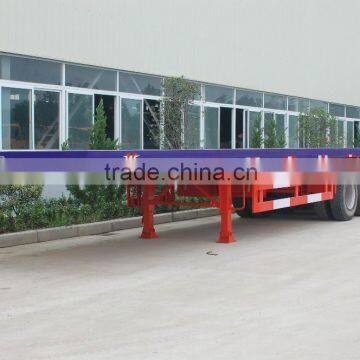 3 axle 40feet container flatbed semi-trailer LW