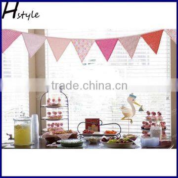 Christmas Colorful Fabric Bunting And Pennant Flags SD105