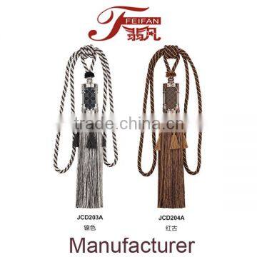 JCD203A/JCD204A curtain tassel tiebacks curtain tassel fringe