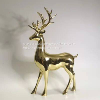 European Pure Copper Sika Deer photo-2