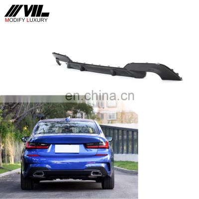 Modify Luxury 3Series G20 Carbon Fiber Rear Diffuser Spoiler for BMW G20 330i M Sport Sedan 4-Door 2020