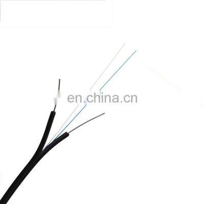 1-12 core  lszh GJXH ftth indoor outdoor drop cable lszh sheath bow type ftth drop indoor fiber optic cable g657a1