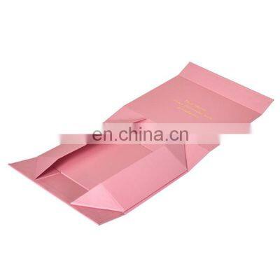 High-end customize size print logo product packaging custom red gift folding boxes