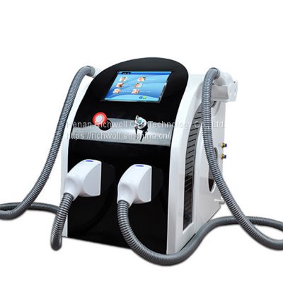 Multifunction 2 in 1 Shr+elight+ipl Opt Super Hair Removal E Light Ipl Laser hair