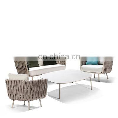 Aluminum casting outdoor garden sofa set furniture outdoor Chair