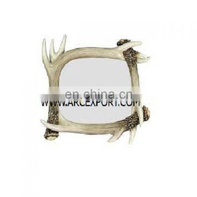 antler wooden photo frames