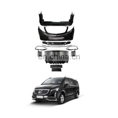 GBT drop shipping car accessories w447 maybach bodykit vito vip conversion kit facelift for w447 vito bodykit
