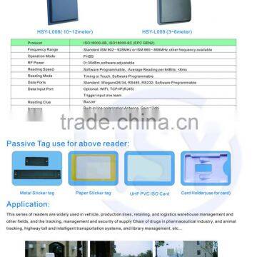 HSY-L008 Passive 900MHZ UHF Vehicle RFID Tags Reader and Writer With ISO 18000-6B/C photo-5
