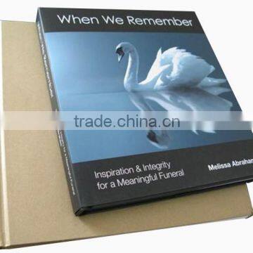 China custom cheap hardcover book printing services