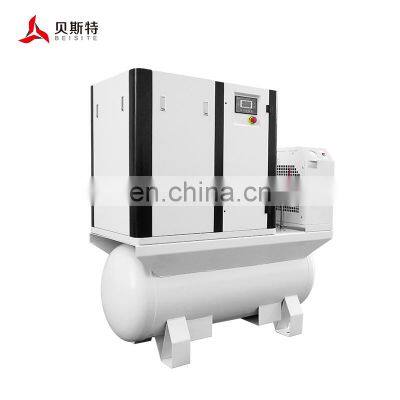 High quality 4 in 1 All-in-one screw compressor for laser cutting China air compressor manufacturer