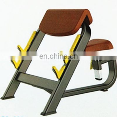 Commercial hot sale gym fitness equipment biceps bench ASJ-S831 Seated Preacher Curl bench