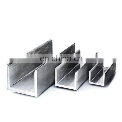 201 202 410 409 430 904 32760 High Quality Ss304 Ss316 Steel U Channel made in China