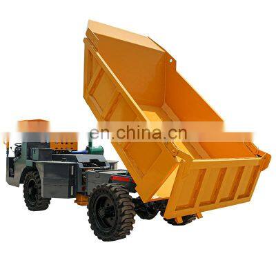 UK8 8 ton articulated Underground 4x4 4wd truck mini dumper small hydraulic mini front site tipper mini dumper sale in brazil