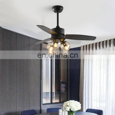 Home Appliances Led Fans Remote Control Switches With Light Wood Blades Decorative Lighting Modern Energy Saving Ceiling Fan photo-3