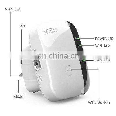 Wireless Wifi Repeater 802.11N/B/G Network Router 300Mbps Range Expander Signal Antennas Booster photo-3