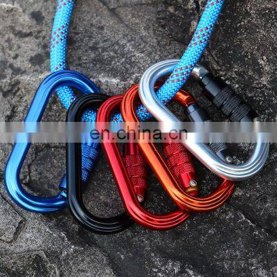 JRSGS Wholesale Climbing Carabiner Aluminium Snap Hook Outdoor Camping Hiking Hook S7108TN